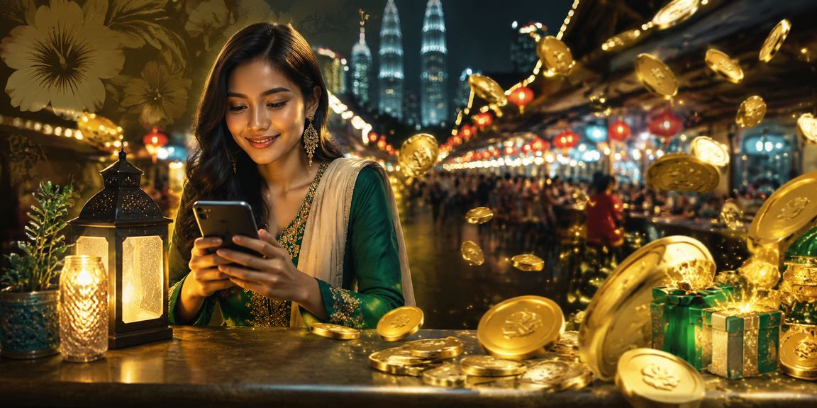 Malaysian users accessing the 99cuci app on their smartphones during festive celebrations